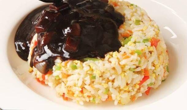 Black bean fried rice(짜장 볶음밥)